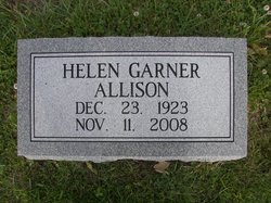 Katie Helen <I>Garner</I> Allison 