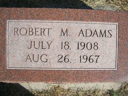 Robert M Adams 