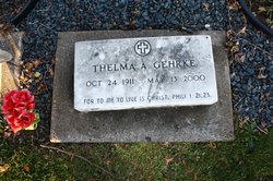 Thelma A. <I>Bye</I> Gehrke 