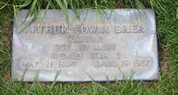 Arthur Edwin Brier 