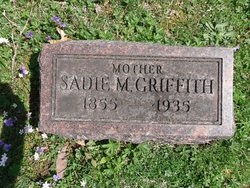 Sarah M “Sadie” <I>Donohue</I> Griffith 