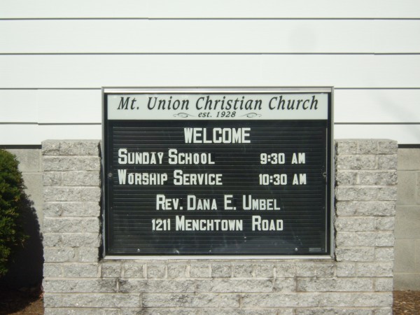 Mount Union Christian Church Cemetery