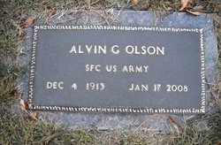 Alvin George Olson 