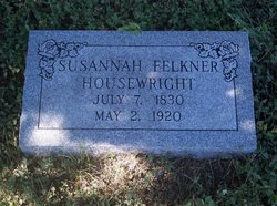 Susannah <I>Felkner</I> Housewright 