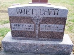 Bertha M <I>Hansen</I> Boettcher 
