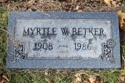 Myrtle R Betker 