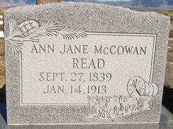 Ann Jane <I>McCowan</I> Read 