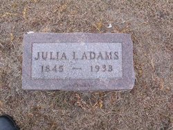 Julia I <I>Long</I> Adams 