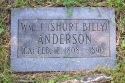 William James “Short Billy” Anderson 