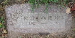 Bertha Clair <I>Griggs</I> Amin 