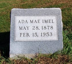 Ada Mae <I>Weimer</I> Imel 