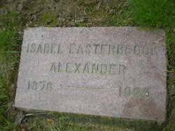 Isabel <I>Easterbrook</I> Alexander 