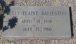 Betty Elaine Ballentine 