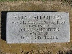 Vera Fern <I>Kelsoe</I> Allbritton 