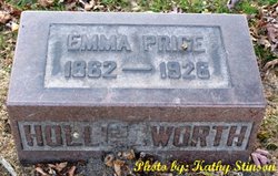 Emma Frances <I>Price</I> Hollingworth 