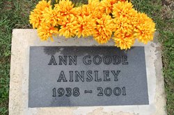 Ann <I>Goode</I> Ainsley 