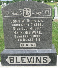 Rev John Wesley Blevins 