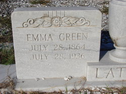 Emma <I>Green</I> Latzak 