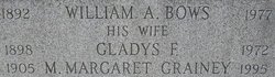 Gladys F. <I>Grainey</I> Bows 
