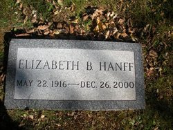 Elizabeth B “Betty” Hanff 