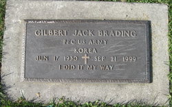 Gilbert “Jack” Brading 