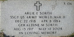 Arlie E Sorth 