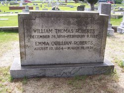 Emma <I>Quillian</I> Roberts 