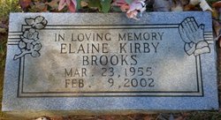 Elaine <I>Kirby</I> Brooks 