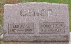 Dorothy Virginia <I>Hall</I> Cence 