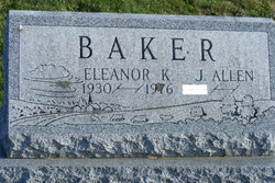 Eleanor Louise <I>Koontz</I> Baker 
