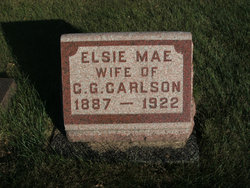 Elsie Mae <I>Friedrich</I> Carlson 