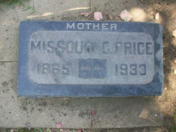 Missouri Catherine <I>Ellenburg</I> Price 