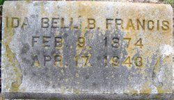 Ida Bell <I>Barlow</I> Francis 