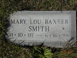 Mary Lou <I>Baxter</I> Smith 
