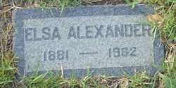 Elsa Alexander 