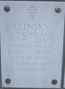 Corp Nicholas “Nick” Elinsky 