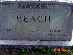 Eunice C <I>Sipple</I> Beach 