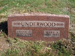 Mary A Underwood 