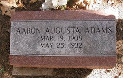 Aaron Augusta Adams 