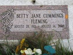 Betty Jane Cummings Fleming 