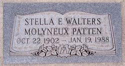 Estella Elizabeth (Molyneux) “Stella” <I>Walters</I> Patten 