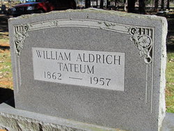 William Aldrich Tateum 