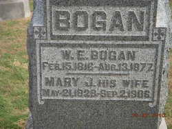 Mary Jane <I>Bogan</I> Bogan 