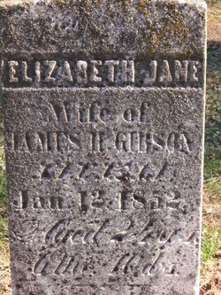 Elizabeth Jane <I>Burleigh</I> Gibson 