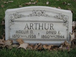 Mrs Amelia M <I>Miller</I> Arthur 
