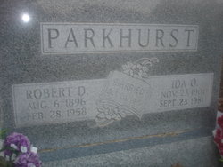Ida Olive <I>Burks</I> Parkhurst 