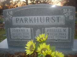 Johnny Frank Parkhurst 