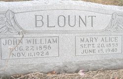 Mary Alice <I>Griswold</I> Blount 