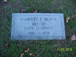 Harriett E <I>Beach</I> Abbott 