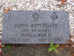 Corp John Applegate 